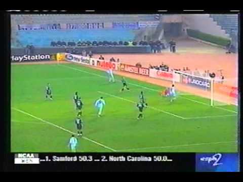 2000 March 14 Lazio Italy 5 Olympique Marseille France 1 Champions League