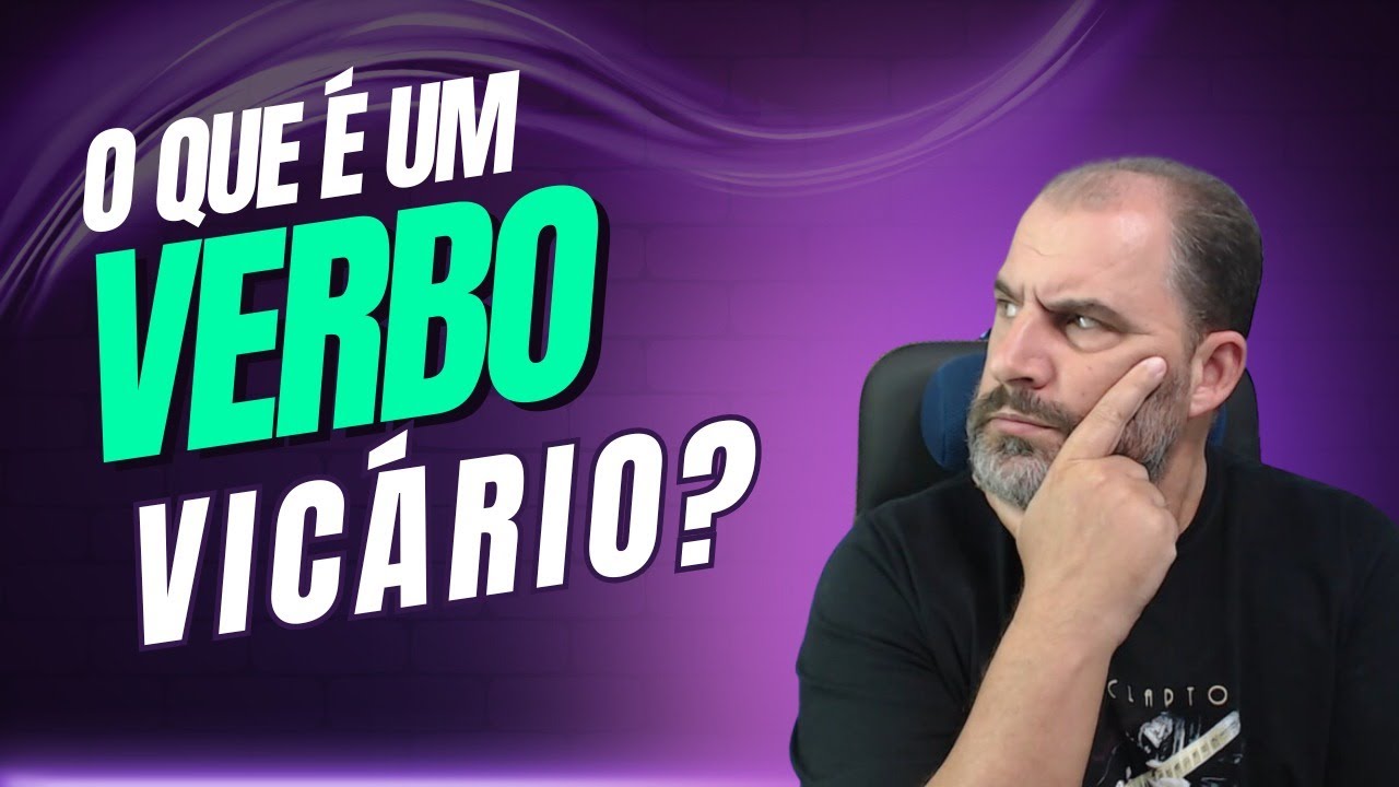 Verbo vicário / dica de Português