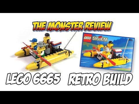 Lego 6665 - River Runners - Classic Town - Retro Build