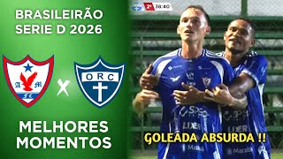 Aguia de Maraba x Oratorio - Melhores Momentos - 6ª Rodada | Serie D 2026