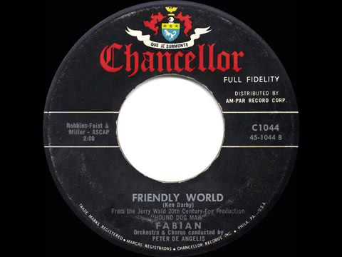1959 HITS ARCHIVE  This Friendly World   Fabian