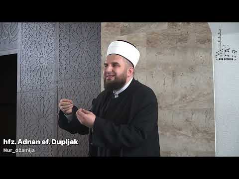 GREŠKE U ODGOJU DJECE - hfz. Adnan ef. Dupljak