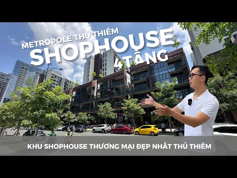 Khám Phá “ SHOPHOUSE 4 TẦNG“ Trị Giá 90 TỶ Tại Metropole Thủ Thiêm | Sáng Trần BĐS