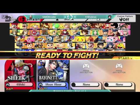 SOS32 Winners Finals - SAK|Stroder (Sheik) vs V3|Cybrus (Bayonetta)