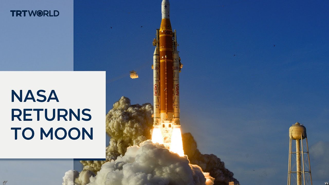 Nasa launches four astronauts on 10-day lunar mission