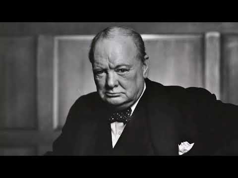 Recreation of Churchill’s Fight on the Beaches speech