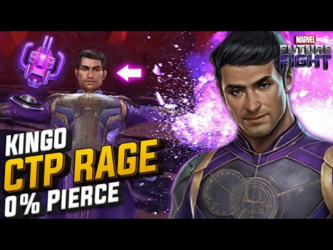 Epic Quest Done !!! Kingo CTP Rage WBL 0% Pierce No Leader And Support - Marvel Future Fight