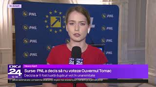 PNL nu susține Guvernul Tomac. Vot în unanimitate în ședința BPN