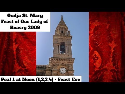 Mota f'12:00pm (2009 - 1,2,3,4) - Gudja Santa Marija - Festa ta' Madonna tar-Rużarju - 4 Qniepen