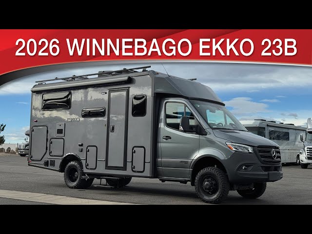 Preview image of 2026 Winnebago EKKO 23B New 630 Amp Hour Lithium Battery youtube video