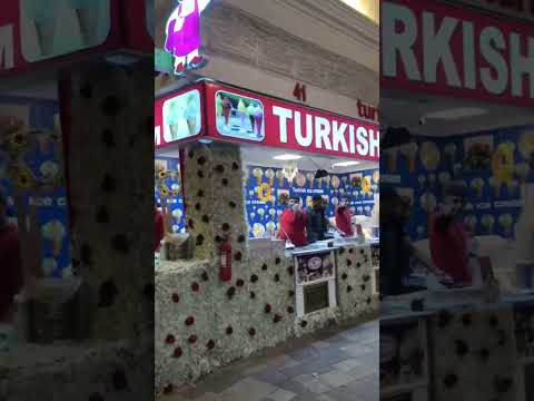 Turkey ice cream #shorts #dubai