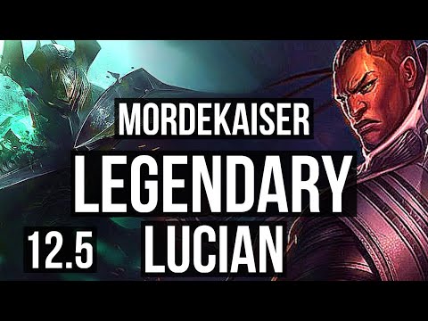 MORDE & Nautilus vs LUCIAN & Karma (ADC) | Legendary, Rank 9 Morde, 13/3/4 | NA Challenger | 12.5