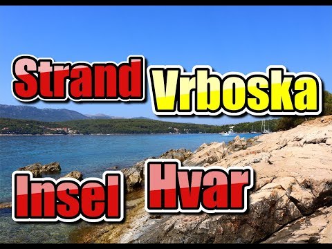 Insel Hvar Strand Vrboska  2017 (Croatia)