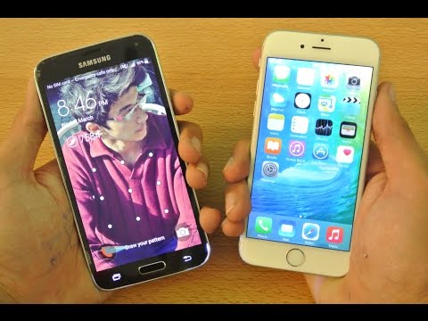 iPhone 6 IOS 9 Beta 1 vs Samsung Galaxy S5 Android 5.0 Lollipop - Which is Faster?