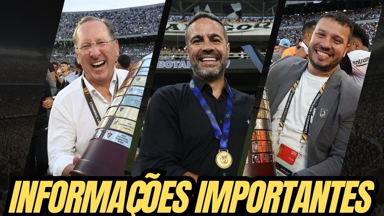 🚨 BOTAFOGO DEVE VALORIZAR PILARES DE CAMPANHAS VITORIOSAS | REUNIÃO JOHN TEXTOR E ARTUR JORGE