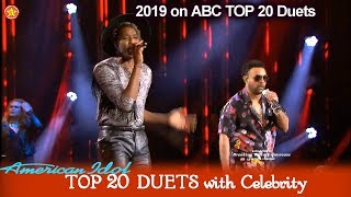 Uché &amp; Shaggy Duet “I Need Your Love” GREAT VIBE | American Idol 2019 TOP 20 Celebrity Duets