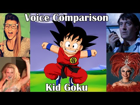 Dragon Ball English Voice Comparisons - Kid Goku