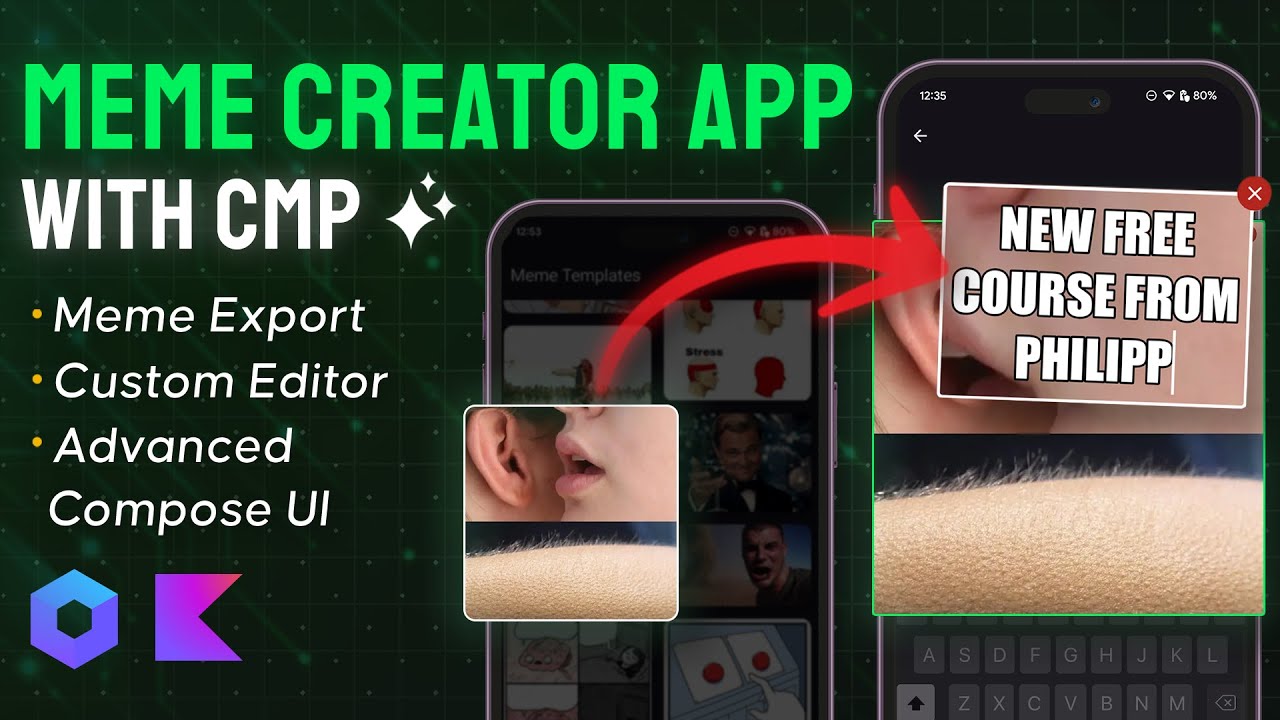 Build a Compose Multiplatform Meme Creator App With Clean Code & MVI