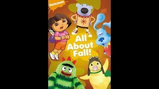 Opening to Nickelodeon: All About Fall! 2008 DVD