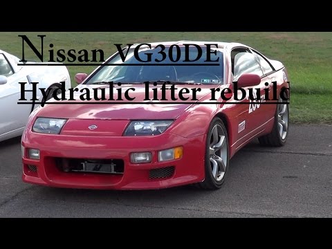 Nissan lifter tick repair VG30DE Z32 300zx