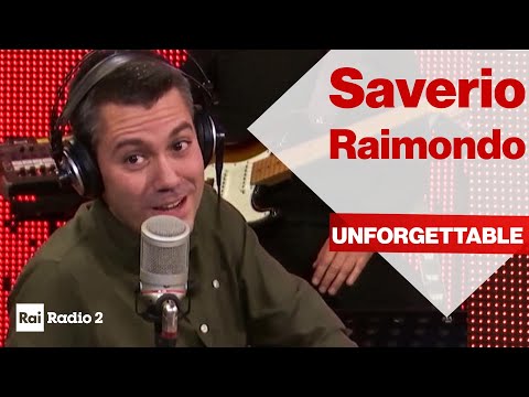Incredibile SAVERIO RAIMONDO canta "UNFORGETTABLE" a Radio2 Social Club