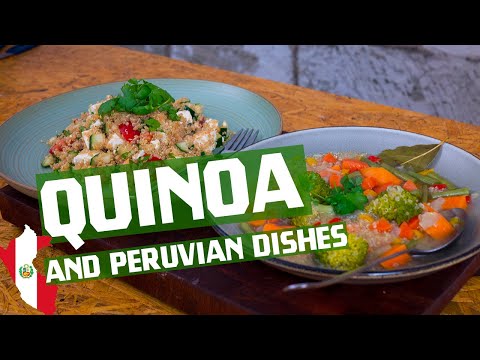 QUINOA and authentic vegan peruvian dishes