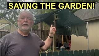 DIY Shade Cloth Setup Plus Grommet Installation (Garden Update)