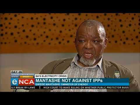 Gwede Mantashe denies being a barrier to IPPs