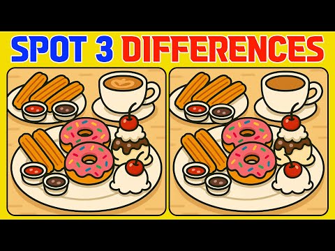 A Fun, Easy Spot the Difference, 5 Quick Puzzles (Normal)