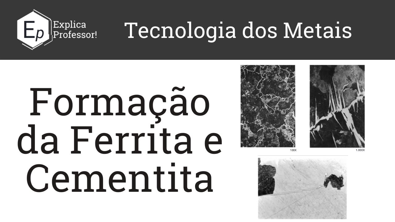 Formação da Ferrita e Cementita | Ferrita de Widmanstätten | Aula 13