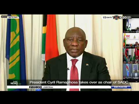 President Cyril Ramaphosa takes over as SADC chair