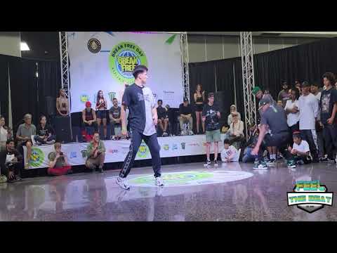 KASTRITO (MEX) VS BOXWON (USA)//TOP 32 BBOY BATTLE//BREAK FREE 2021// HOUSTON TX// #DJFRESCO