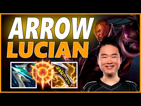 ⚡ARROW LUCIAN ADC GAMEPLAY⚡SEASON 12 LEAGUE OF LEGENDS