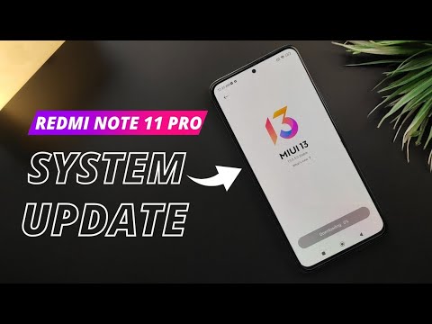 Redmi Note 11 Pro 5g Android 13