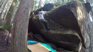 KBAボルダー　三手　３級