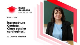 "Încrengătura Cordata. Clasa pesți catilaginoși”