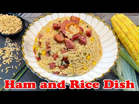 Ham and rice I make every week because it's so easy and delicious