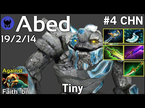Abed [Fnatic] plays Tiny!!! Dota 2 7.20