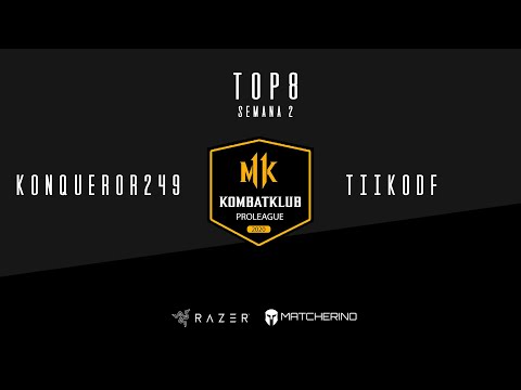 #MK11 #KombatKlub Pro League Semana 2 Winners Final - Konqueror249 vs TiikoDF