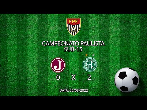06/08/2022/ Campeonato Paulista - SUB-15 - Juventus 0 x 2 Guarani
