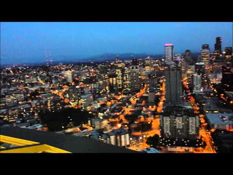 Seattle at Night from the Space Needle