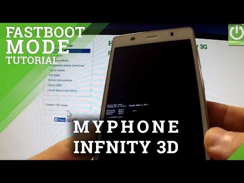 Fastboot Mode myPhone Infinity 3G - how to Enter and Quit Fastboot