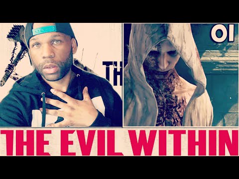 The Evil Within Walkthrough Gameplay Part 1 - He Got A Chainsaw!  Run!!!