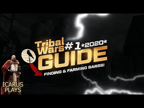 Tribal Wars Guide #1 - EASIEST Way to FIND & FARM Barbs! | Tribal Wars