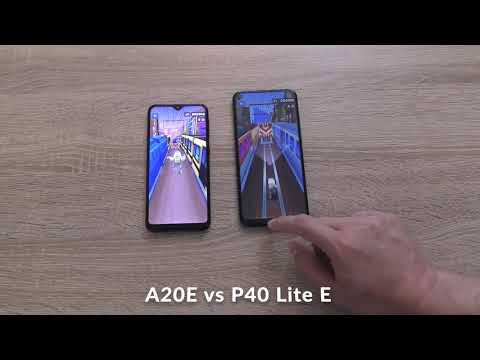 Huawei P40 Lite E vs Samsung Galaxy A20e: Comparison - speed test