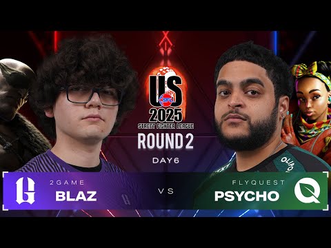 Blaz (Sagat) vs. Psycho (Kimberly) - 2Game vs. FlyQuest - Street Fighter League US 2025 Day 6
