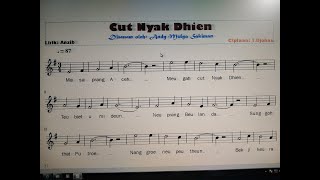Download lagu Cut Nyak Dhien (Melodi Sheet Music-Voice) mp3