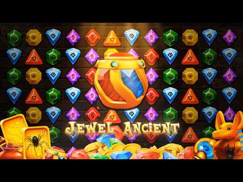 Jewel Ancient: find treasure in Pyramid - 25 seconds game introduction