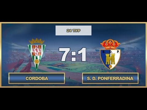 AFL. Spain. Segunda. Tour 24. Cordoba - S. D. Ponferradina