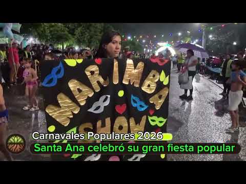 Primera noche de Los Carnavales Populares de Santa Ana 2026